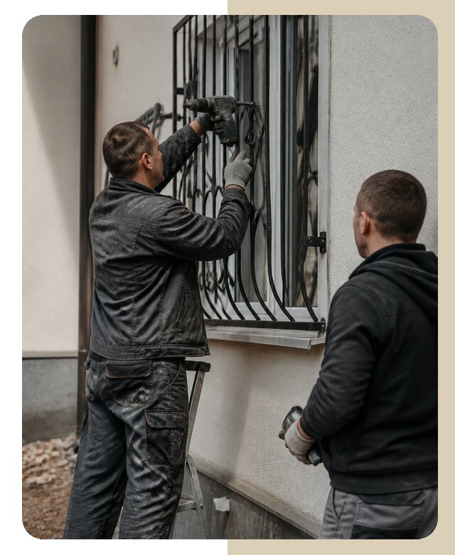 Установка наружных решеток в Глазове от 4999 р. | ДвериЛегко-Глз